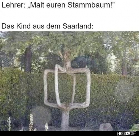 Lehrer: "Malt euren Stammbaum!".. - Lustige Bilder | DEBESTE.de