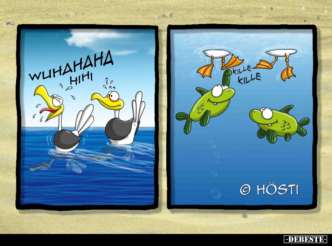 Wahahaha hihihi... - Kille kille.