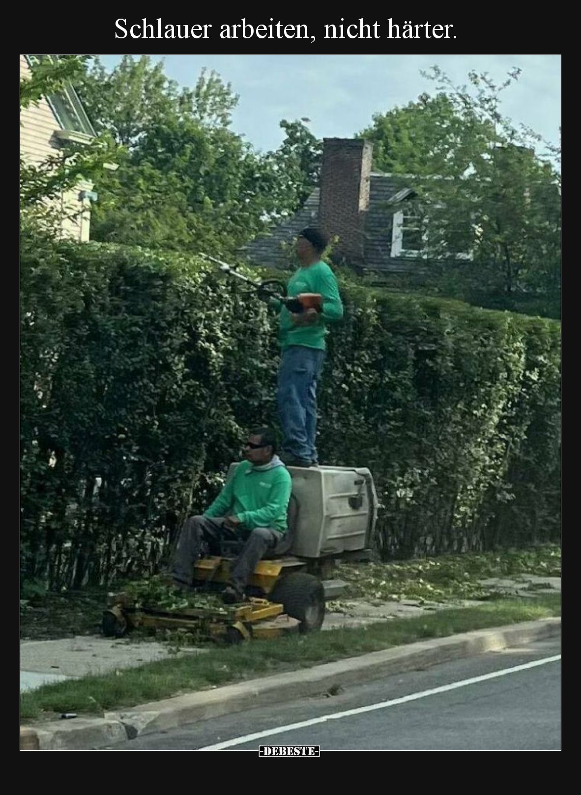Schlauer arbeiten, nicht härter.