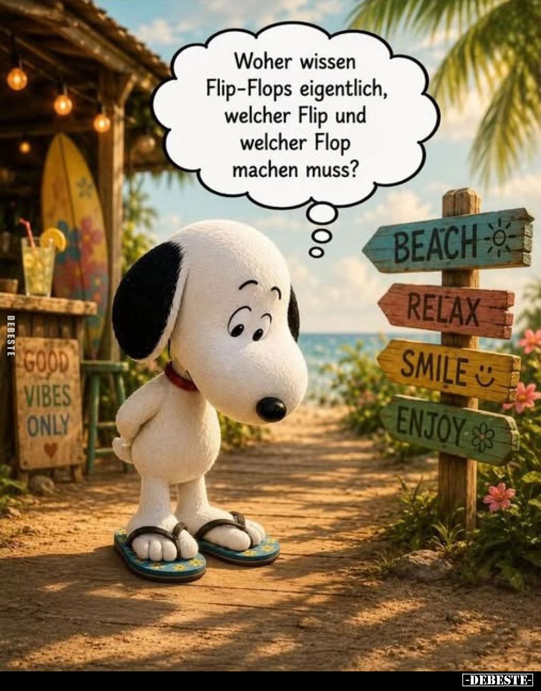 Woher wissen Flip-Flops eigentlich, welcher Flip und welcher Flop machen muss?