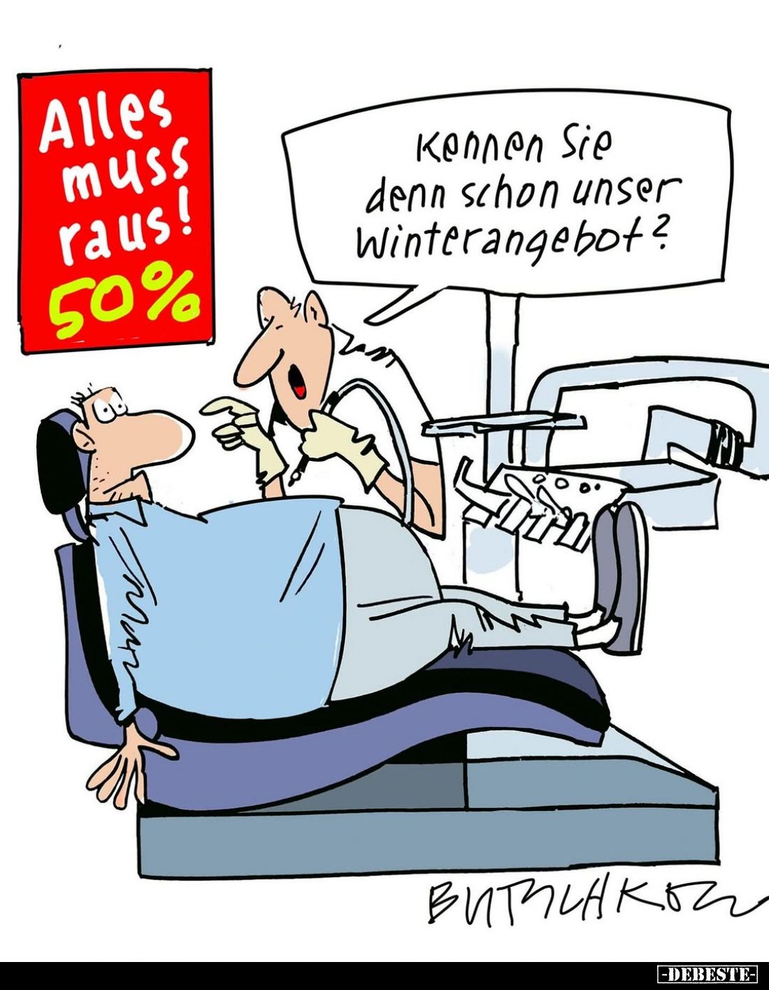 Kennen Sie denn schon unser Winterangebot?.. - Lustige Bilder | DEBESTE.de