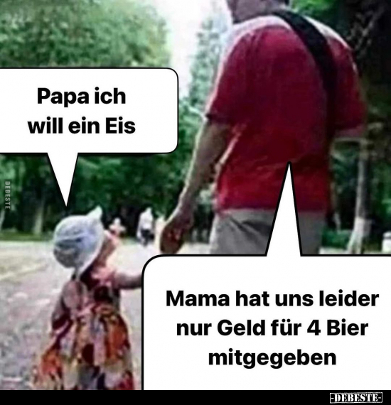 Papa ich will ein Eis.. - Lustige Bilder | DEBESTE.de