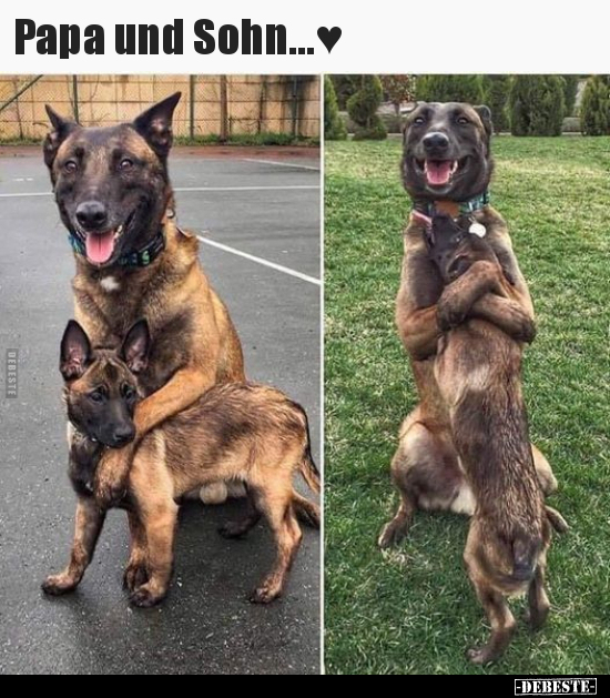 Papa und Sohn...♥..