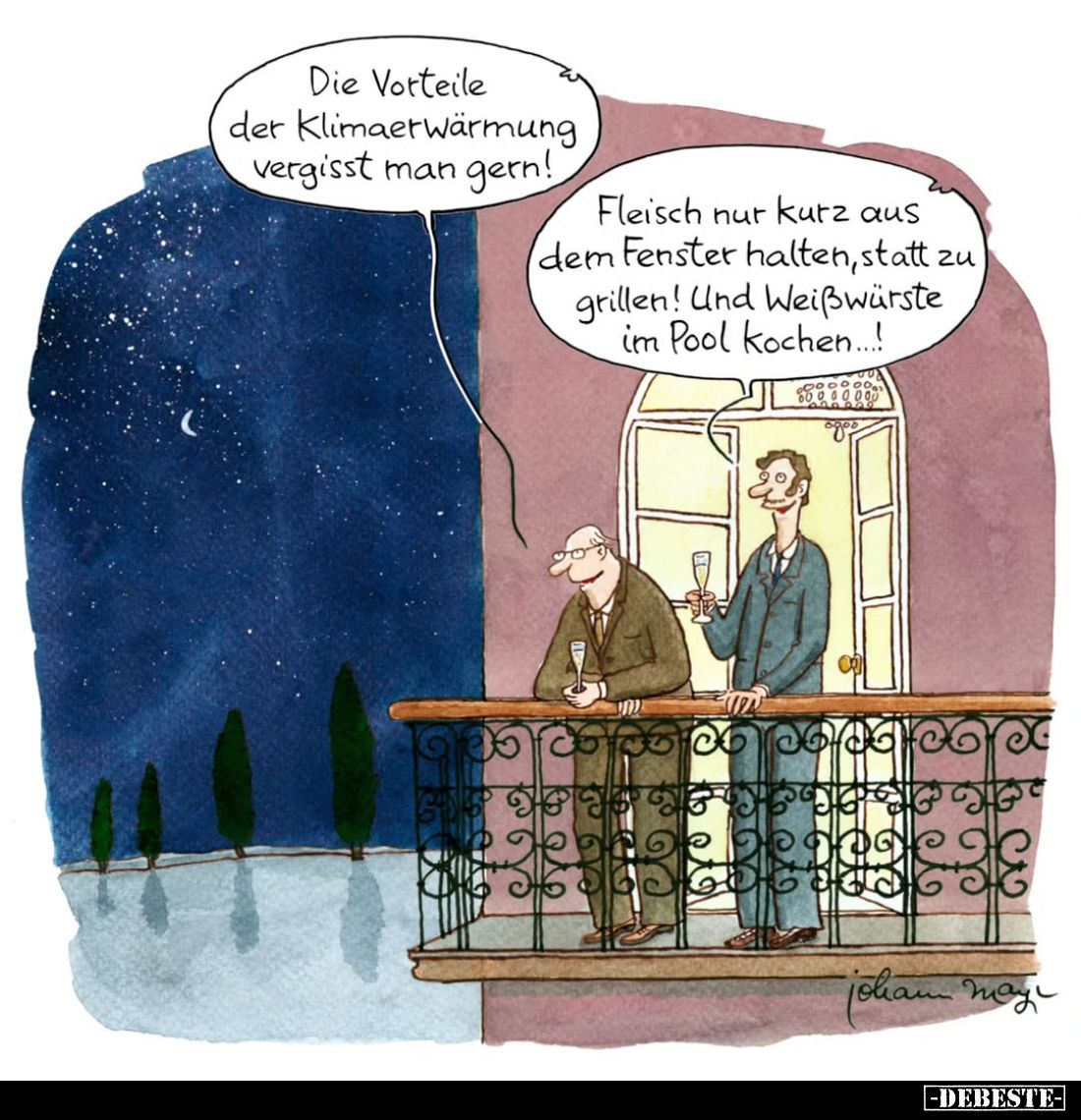 "Die Vorteile der Klimaerwärmung vergisst man.." - Lustige Bilder | DEBESTE.de