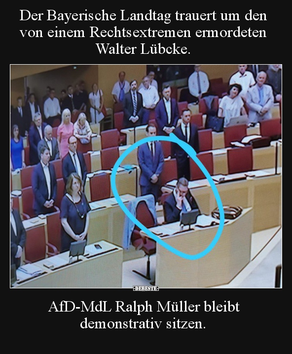 Der Bayerische Landtag trauert um den von einem.. - Lustige Bilder | DEBESTE.de
