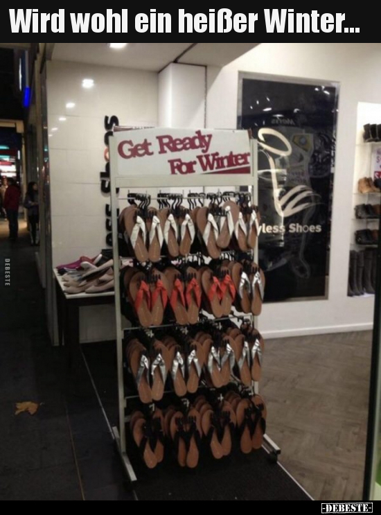Wird wohl ein heißer Winter...