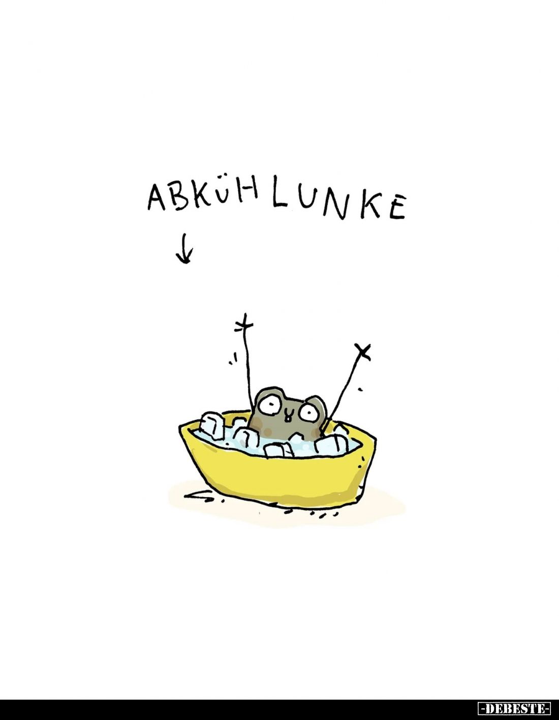 Abkühlunke.