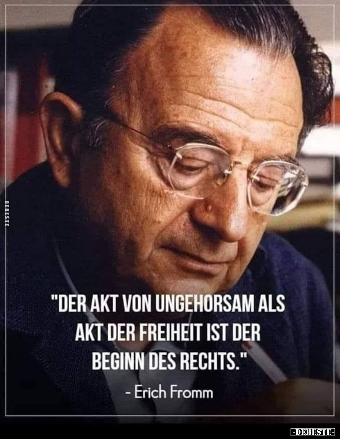 "Der Akt von Ungehorsam als Akt der Freiheit ist der Beginn des Rechts."
