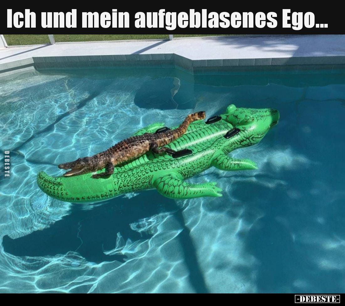 Ich und mein aufgeblasenes Ego...
