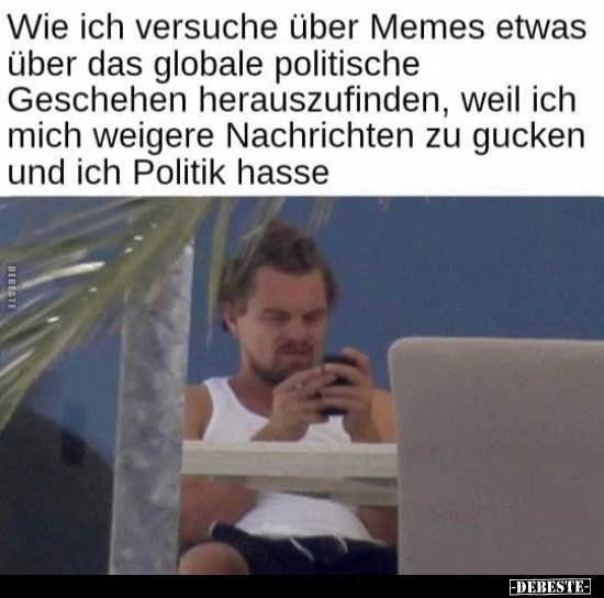 Wie ich versuche über Memes etwas über das globale.. - Lustige Bilder | DEBESTE.de