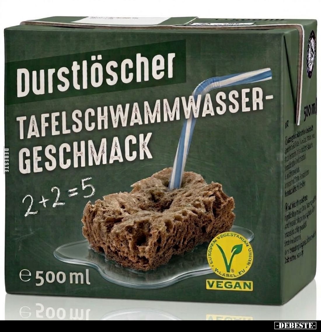 Durstlöscher TAFELSCHWAMMWASSER-GESCHMACK
