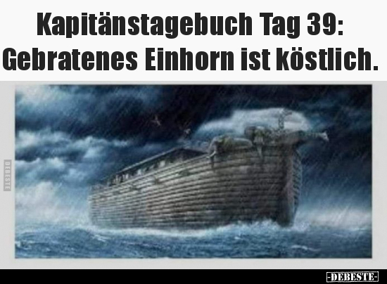 Kapitänstagebuch Tag 39.. - Lustige Bilder | DEBESTE.de