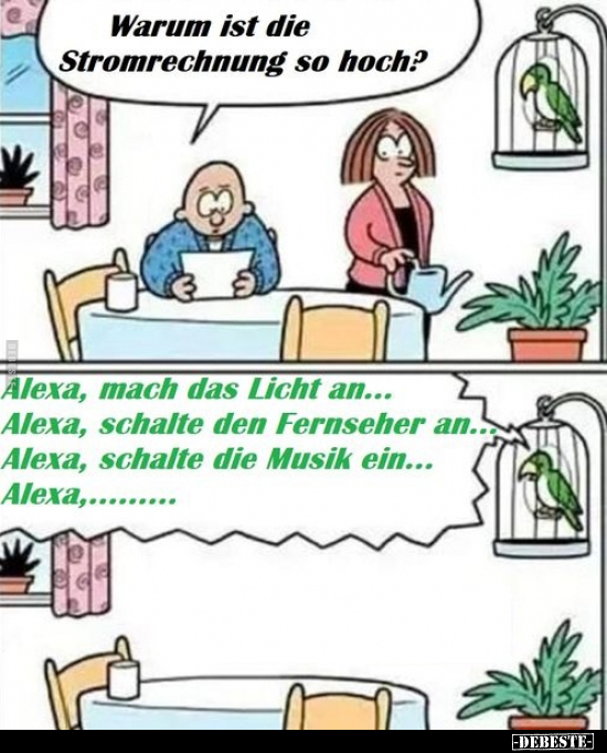 Warum ist die Stromrechnung so hoch?.. - Lustige Bilder | DEBESTE.de