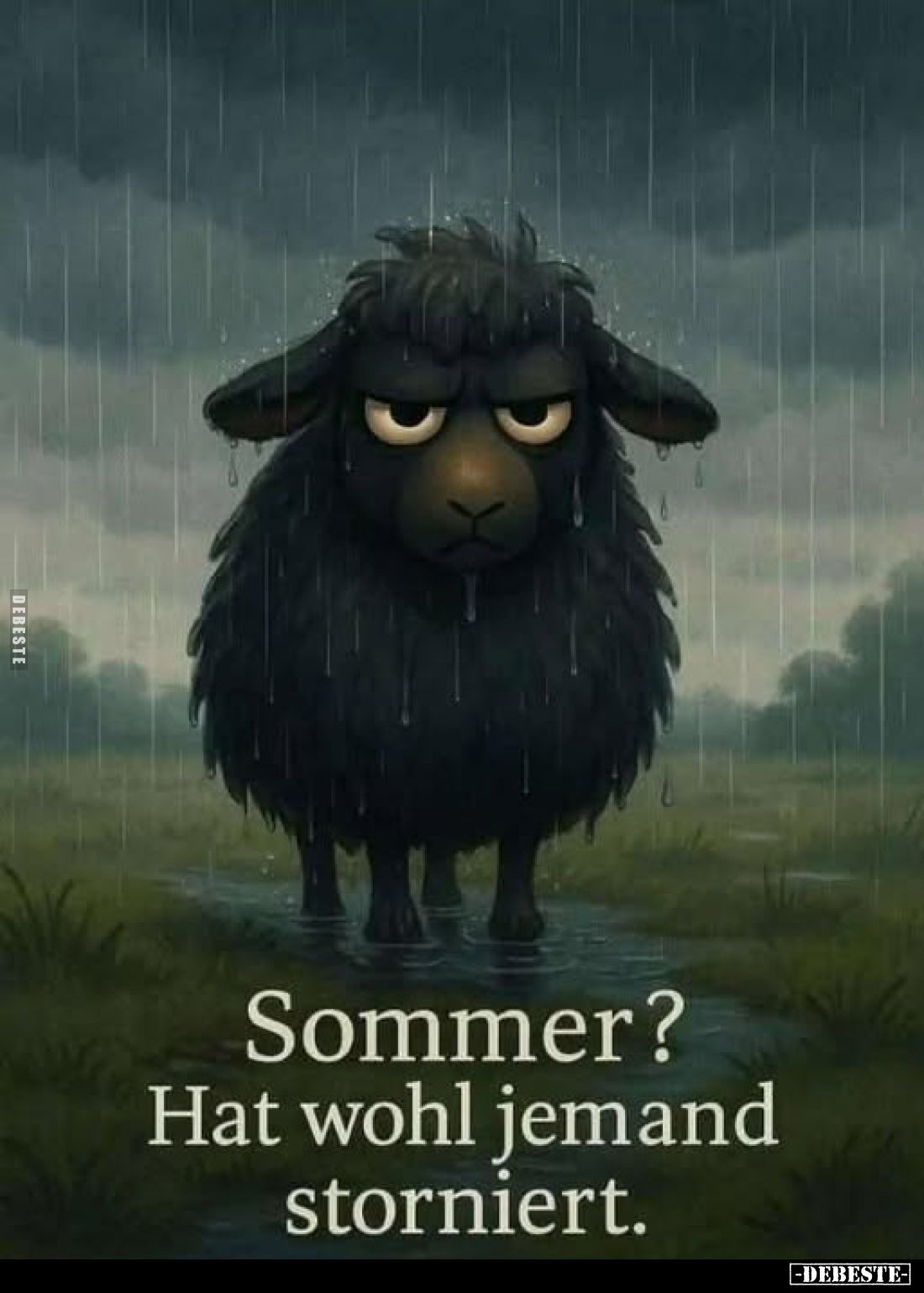 Sommer? Hat wohl jemand storniert.