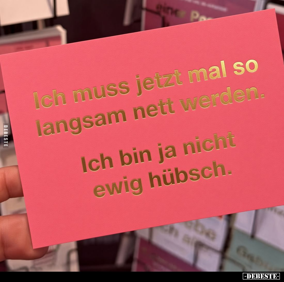 Ich muss jetzt mal so langsam nett werden.. - Lustige Bilder | DEBESTE.de