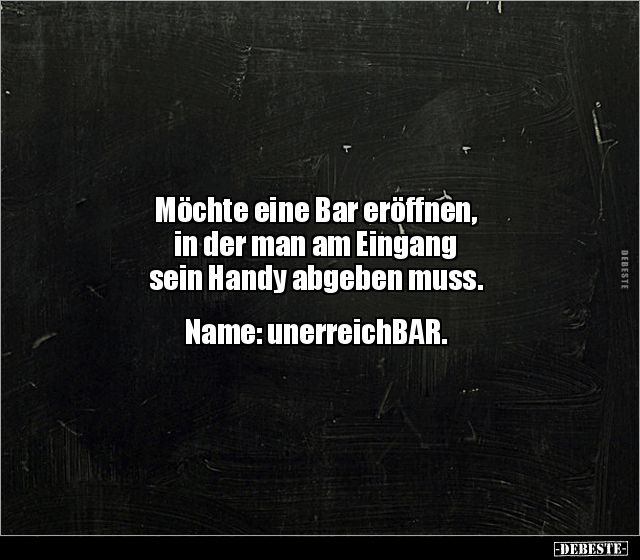 Möchte eine Bar eröffnen, in der man am Eingang sein.. - Lustige Bilder | DEBESTE.de