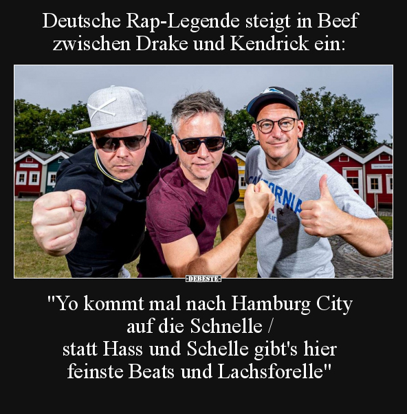 Deutsche Rap-Legende steigt in Beef.. - Lustige Bilder | DEBESTE.de