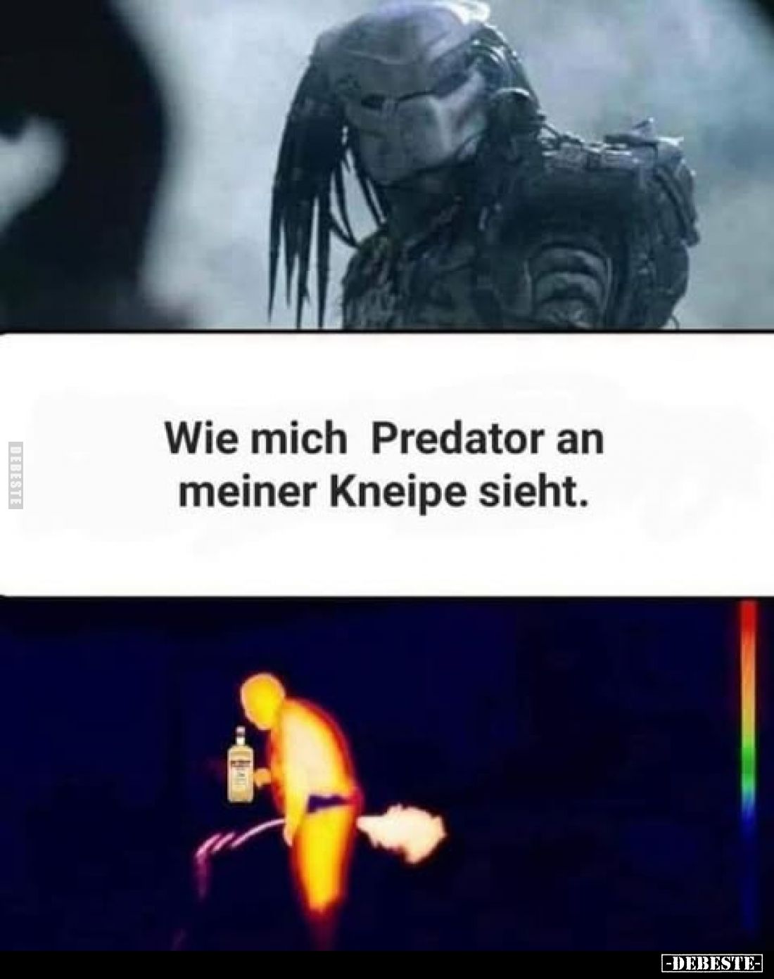 Wie mich Predator an meiner Kneipe sieht... - Lustige Bilder | DEBESTE.de
