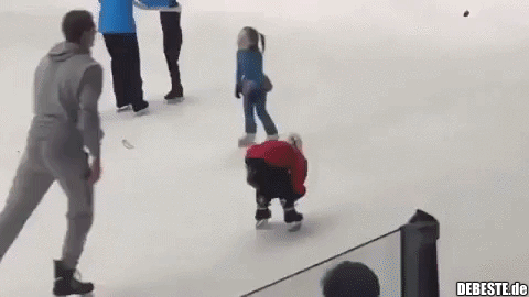 Den Kopf immer schön unten halten..