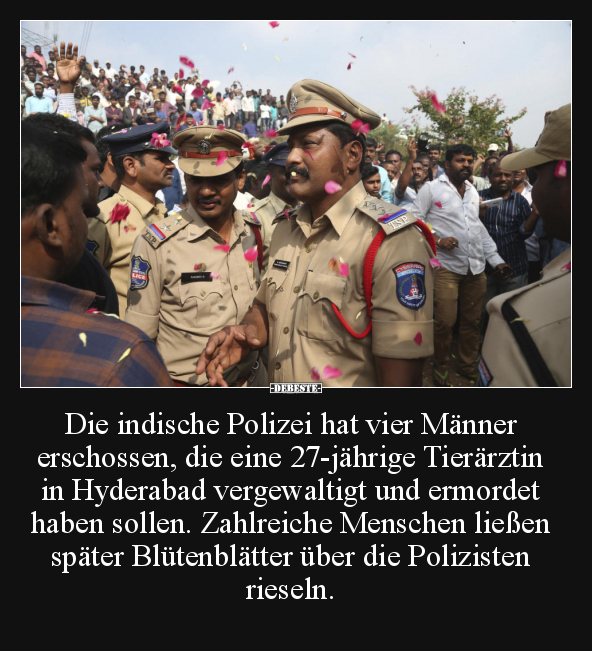 Indische, Polizei, Männer, Menschen