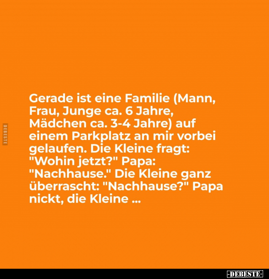 Gerade ist eine Familie.. - Lustige Bilder | DEBESTE.de