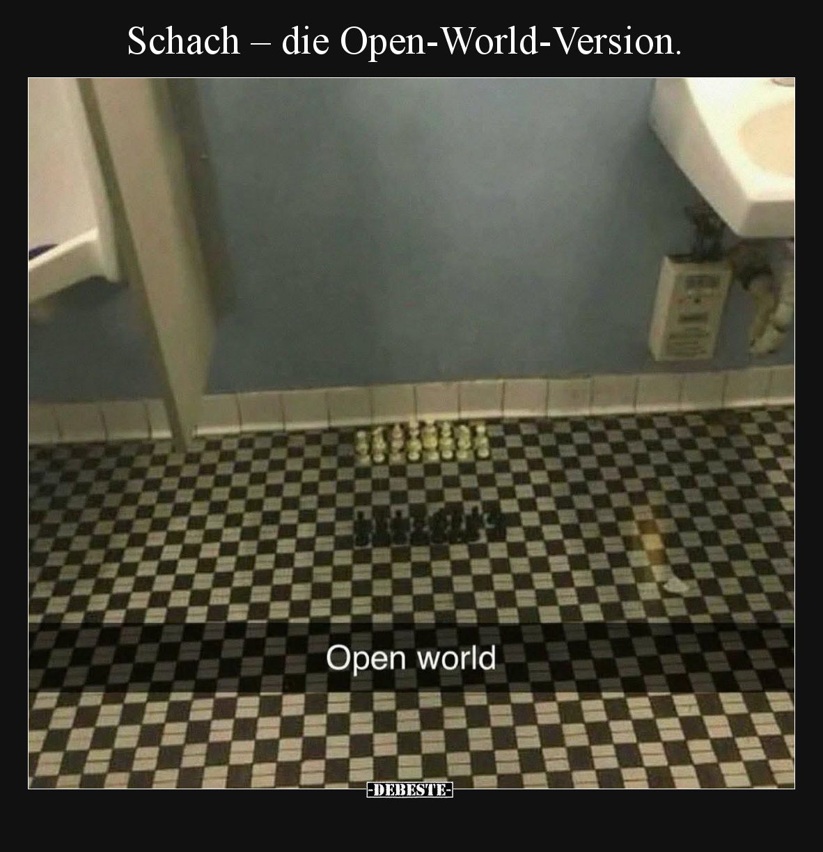 Schach – die Open-World-Version.