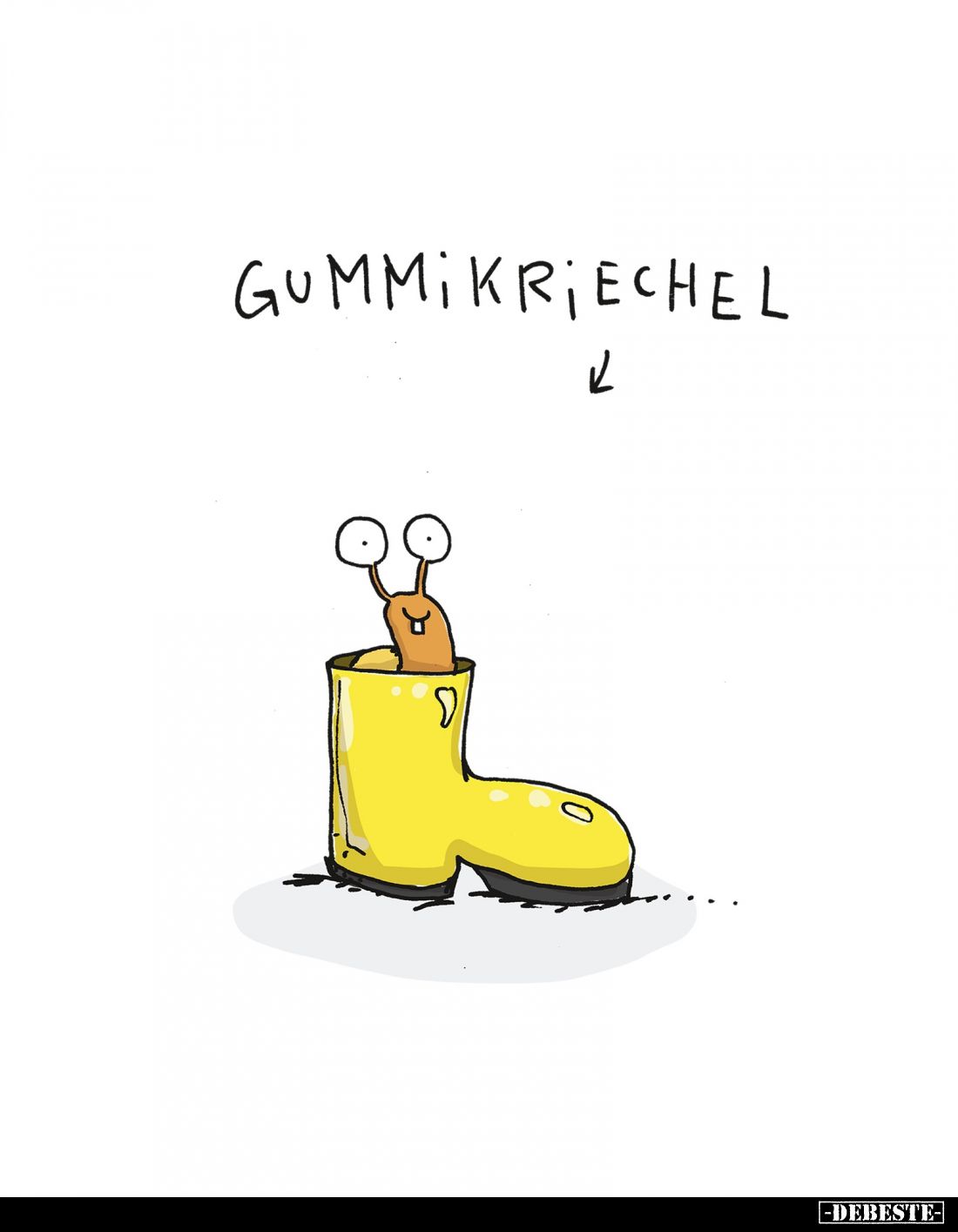 Gummikriechel.