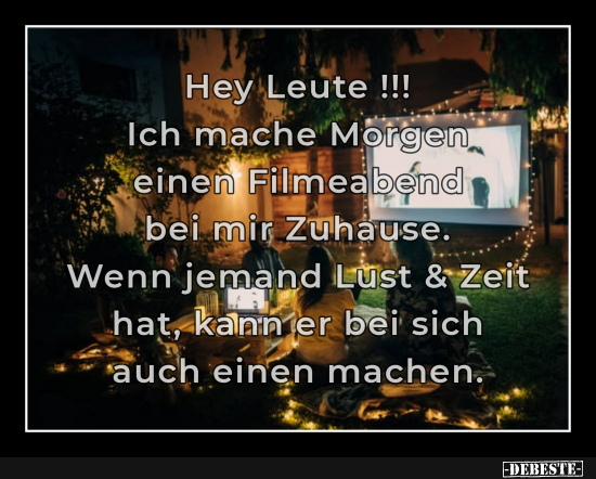 Filmeabend ... - Lustige Bilder | DEBESTE.de