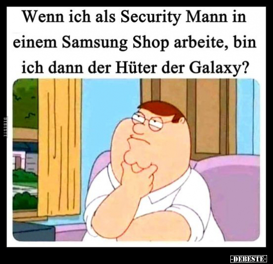 Wenn ich als Security Mann in einem Samsung Shop.. - Lustige Bilder | DEBESTE.de