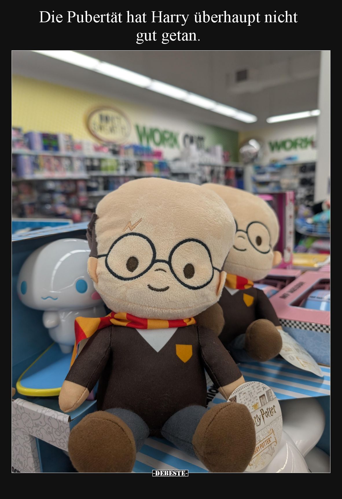 Die Pubertät hat Harry überhaupt nicht gut getan.