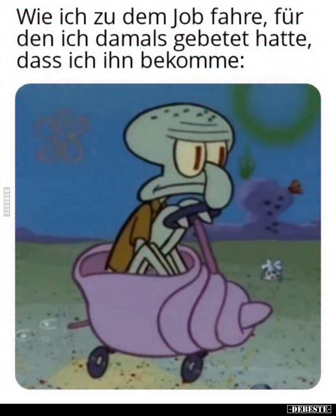 Wie ich zu dem Job fahre, für den ich damals gebetet hatte, dass ich ihn bekomme: