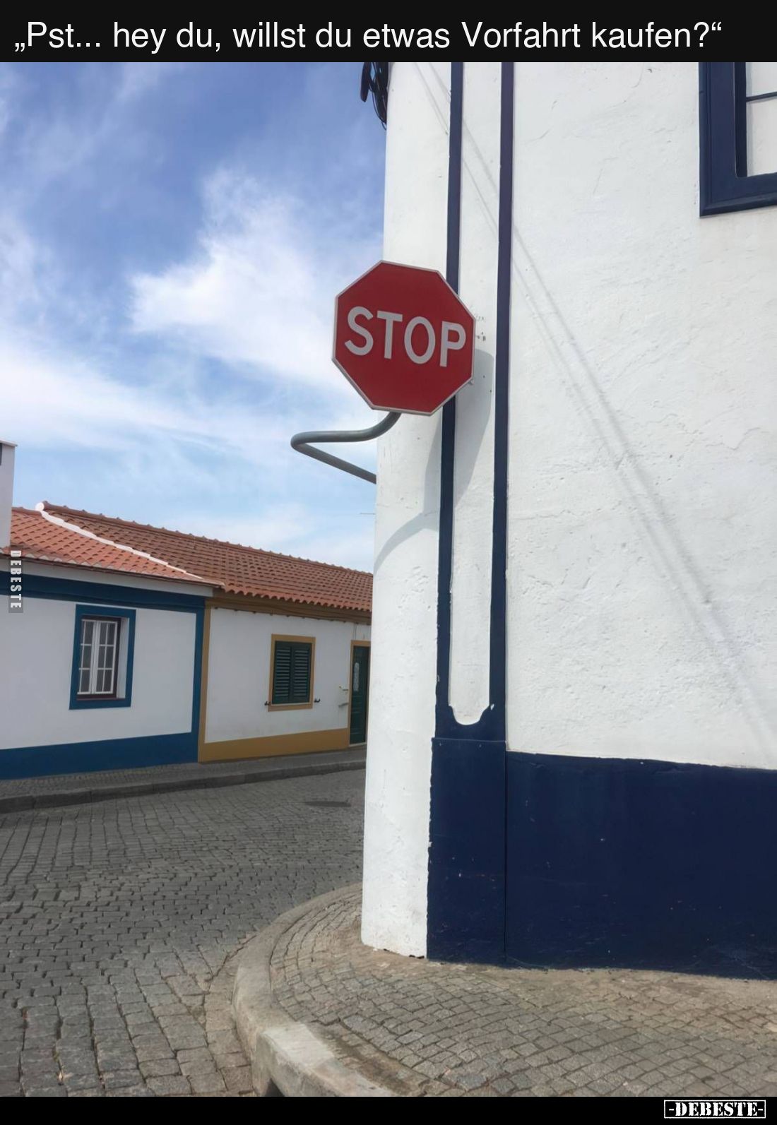 "Pst... hey du, willst du etwas Vorfahrt kaufen?".. - Lustige Bilder | DEBESTE.de