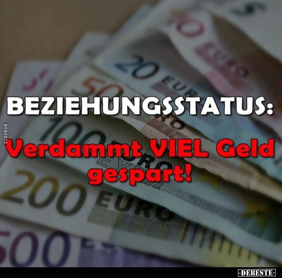 Beziehungsstatus, Viel Geld, Geld