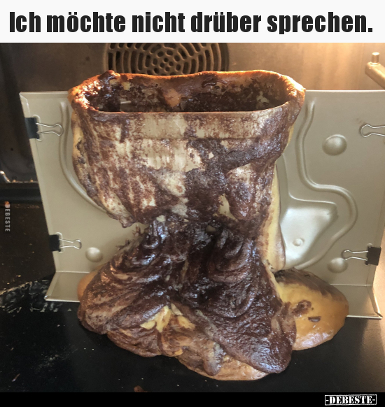 Ich möchte nicht drüber sprechen.