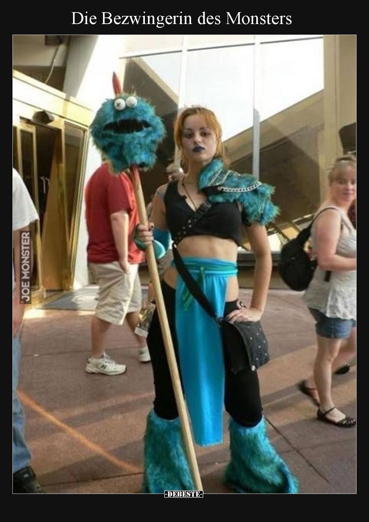 Die Bezwingerin des Monsters.. - Lustige Bilder | DEBESTE.de