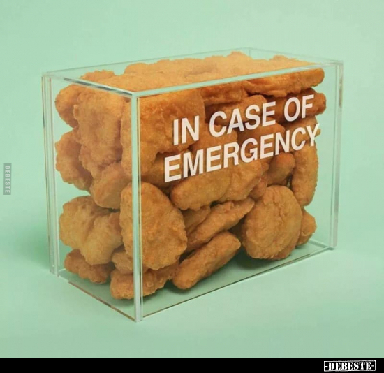 IN CASE OF EMERGENCY