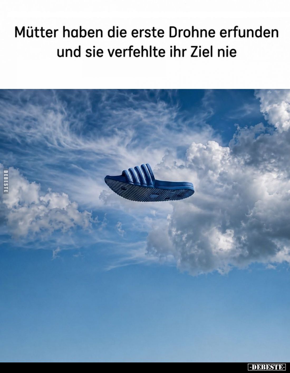 Mütter haben die erste Drohne erfunden und sie verfehlte ihr Ziel nie.