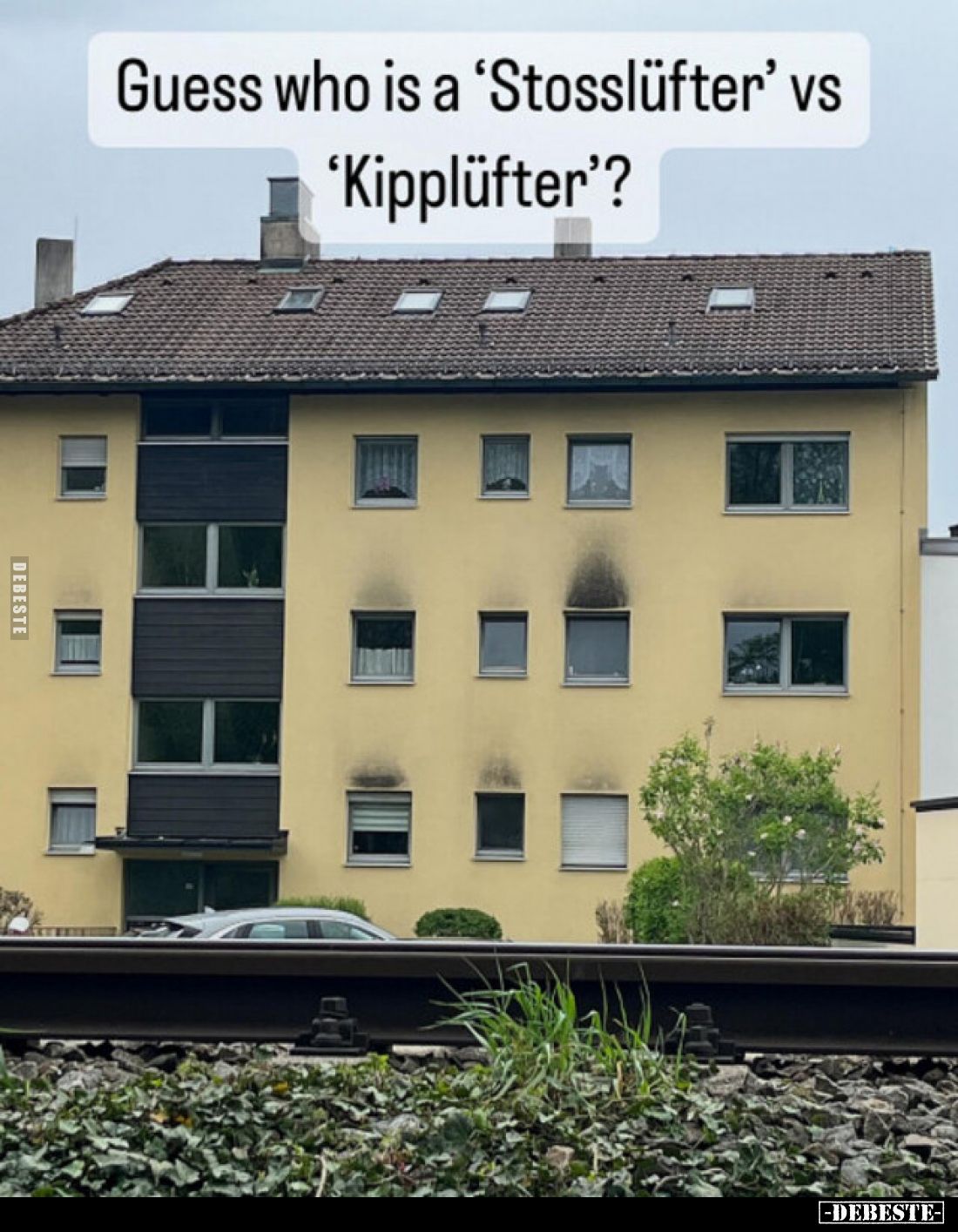 Guess who is a 'Stosslüfter' vs 'Kipplüfter'?