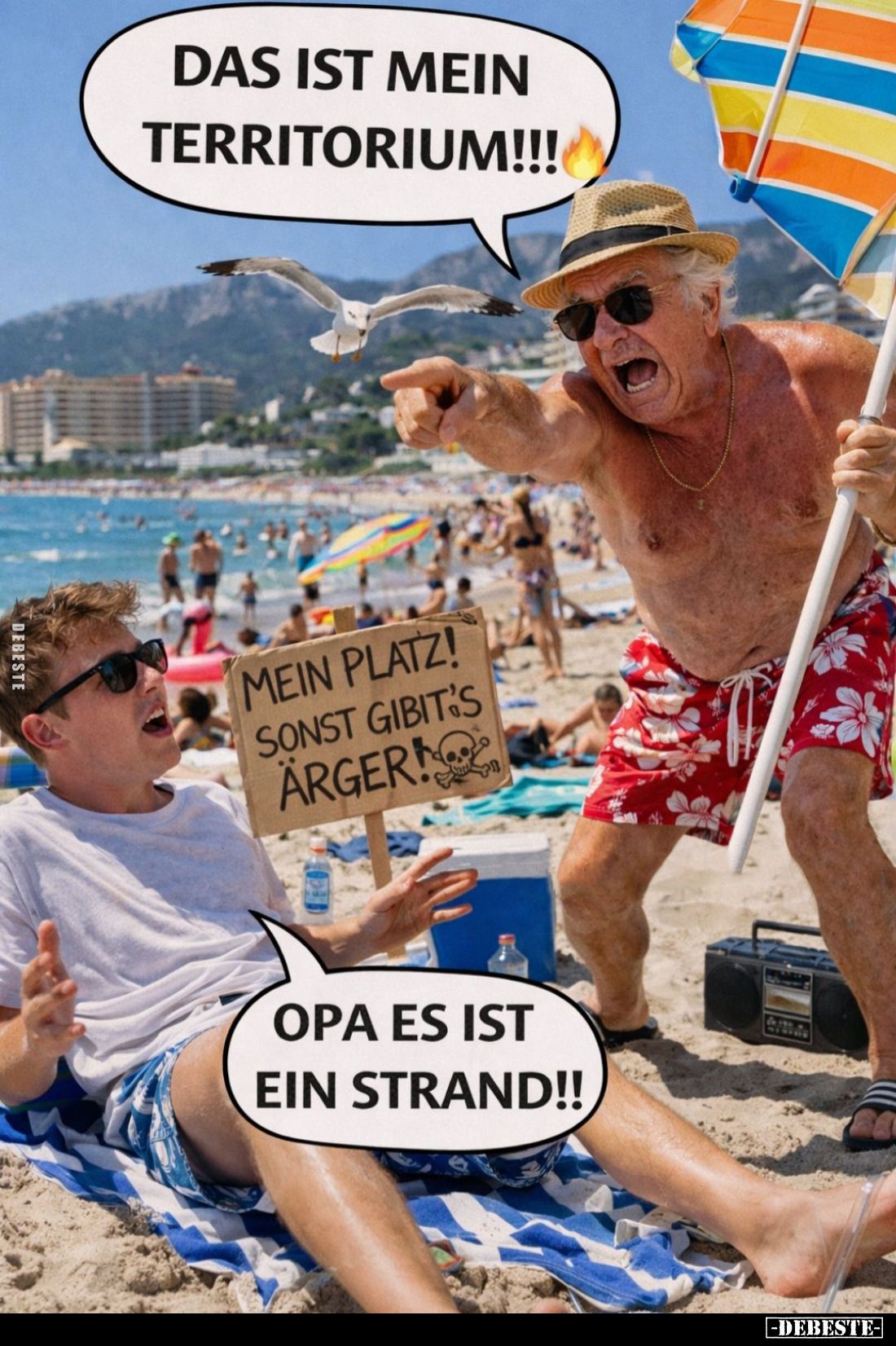 Das ist mein Territorium!... - Lustige Bilder | DEBESTE.de