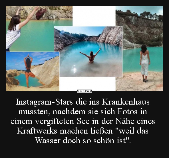 Instagram-Stars die ins Krankenhaus mussten, nachdem sie.. - Lustige Bilder | DEBESTE.de