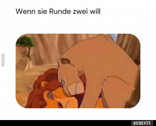 Wenn sie Runde zwei will... - Lustige Bilder | DEBESTE.de