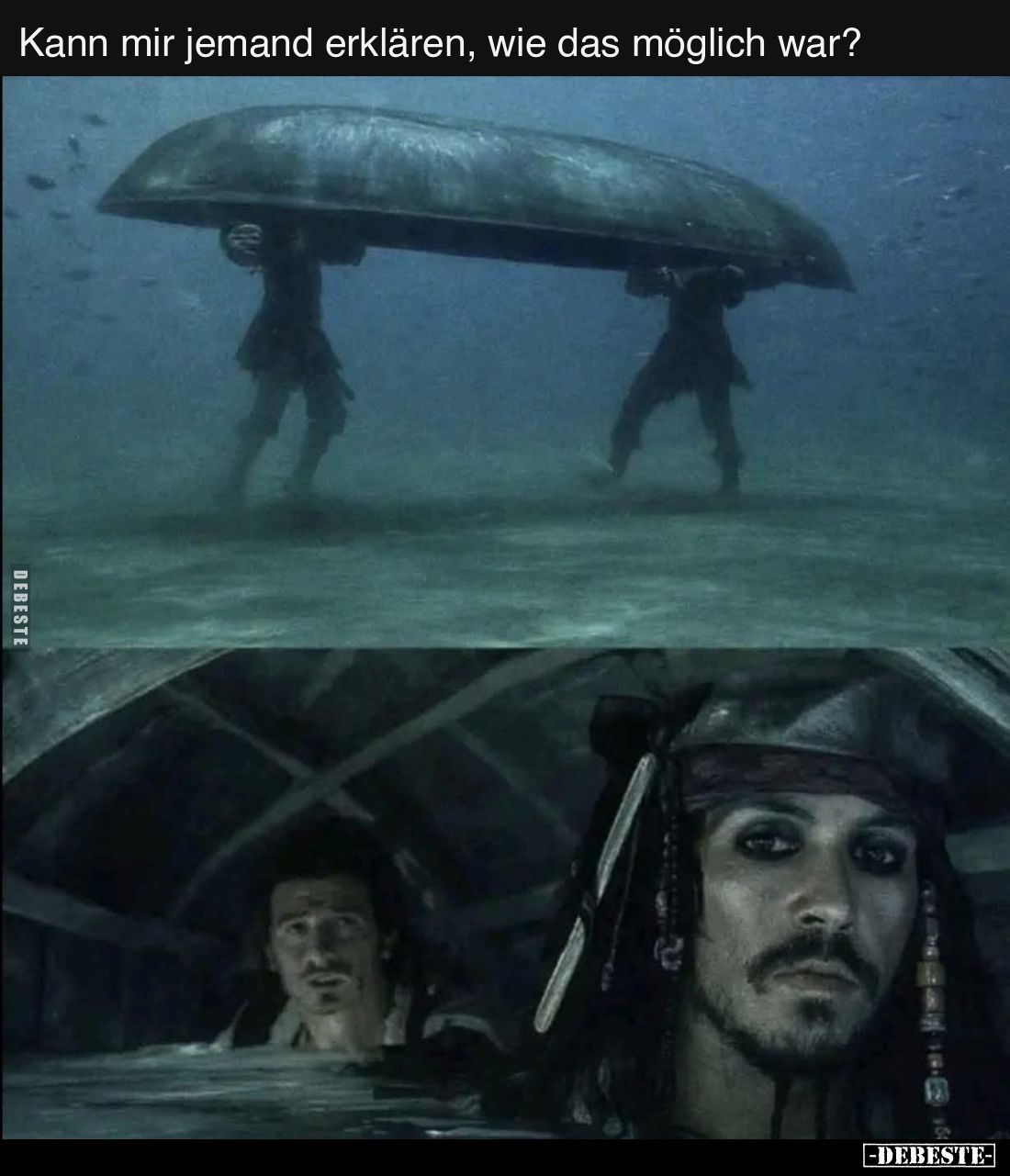 Kann mir jemand erklären, wie das möglich war?.. - Lustige Bilder | DEBESTE.de