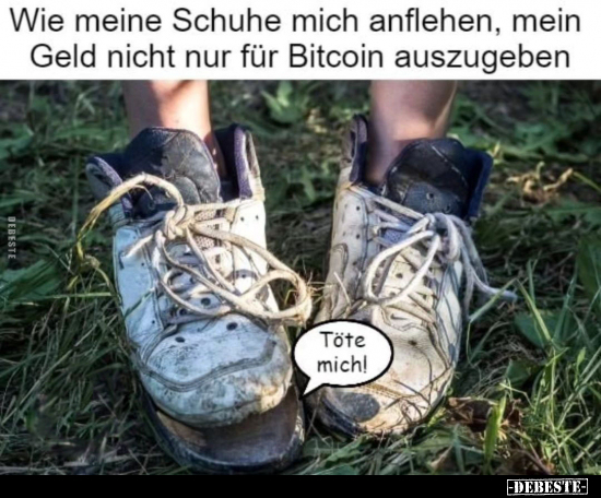 Wie meine Schuhe mich anflehen.. - Lustige Bilder | DEBESTE.de