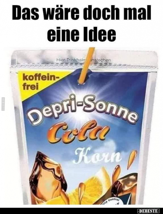 Das wäre doch mal eine Idee.. - Lustige Bilder | DEBESTE.de