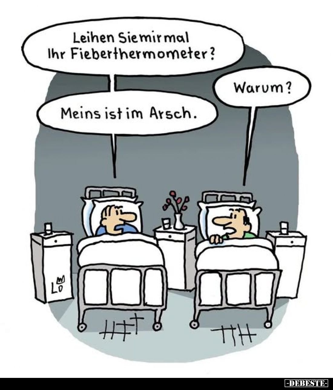 Leihen Sie mir mal Ihr Fieberthermometer?.. - Lustige Bilder | DEBESTE.de