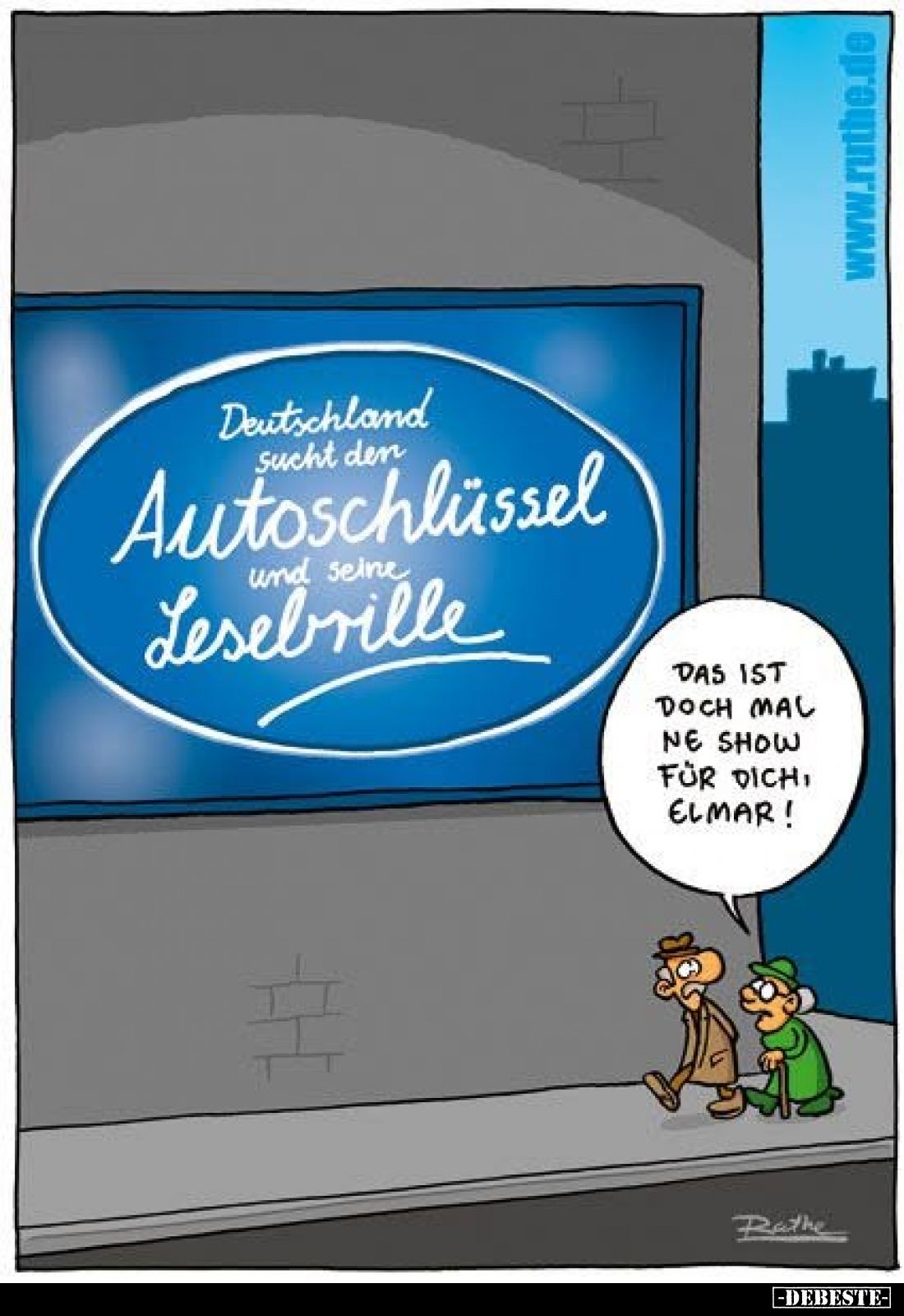 Deutschland Sucht den Autoschlüssel und seine.. - Lustige Bilder | DEBESTE.de