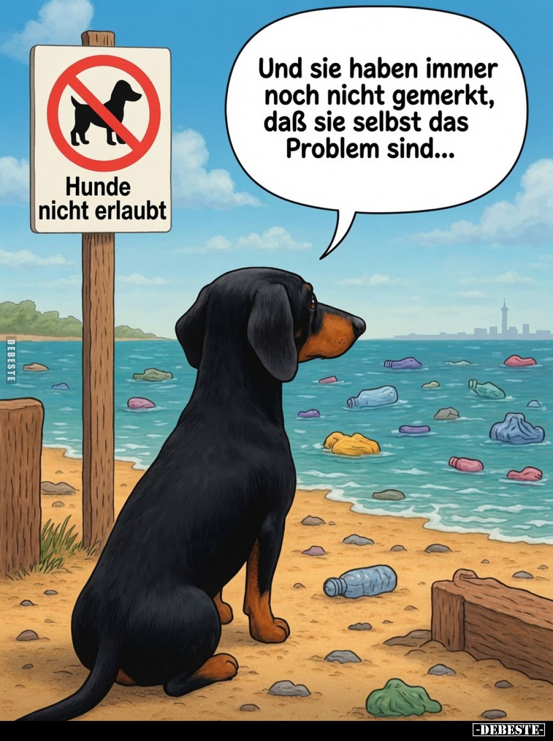 Und sie haben immer noch nicht gemerkt, daß sie selbst das Problem sind...