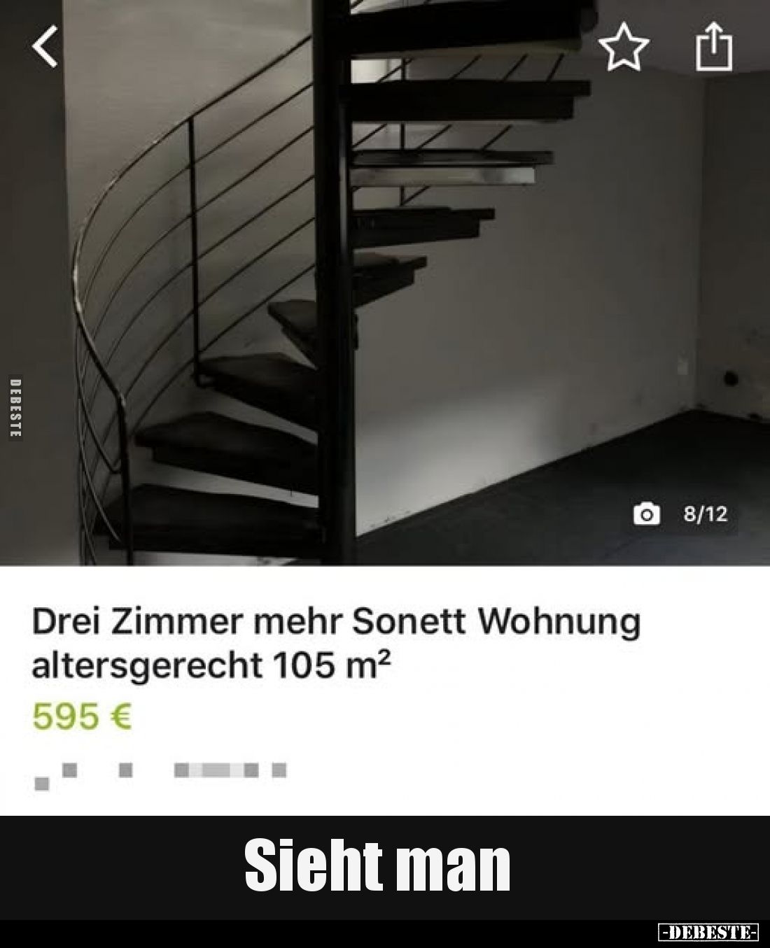 Drei Zimmer mehr Sonett Wohnung altersgerecht 105 m²
-
595 €
-
Sieht man