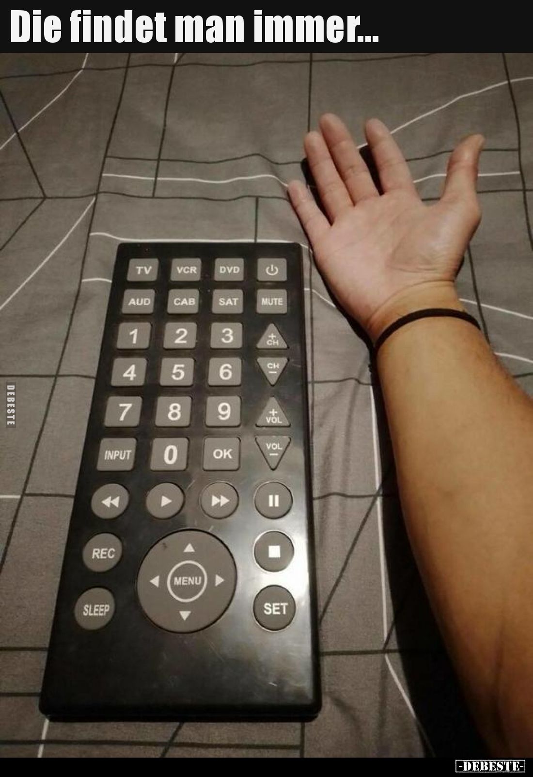 Die findet man immer...