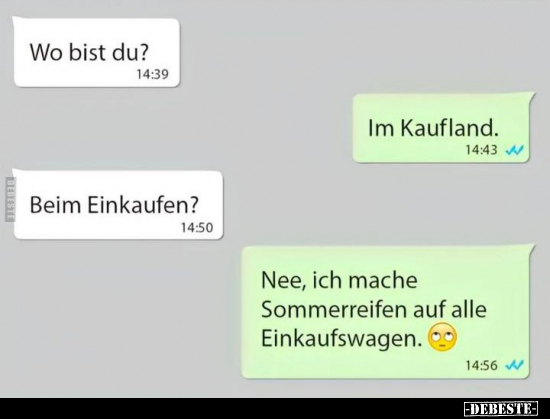 Wo bist du? - Im Kaufland... - Lustige Bilder | DEBESTE.de